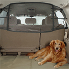 Pet net barrier for dogs
